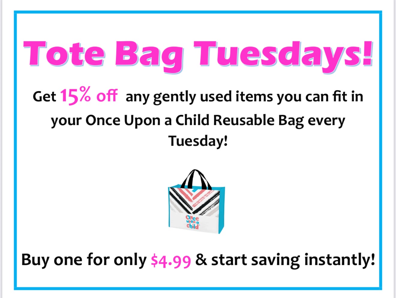 Tote Bag Tuesdays